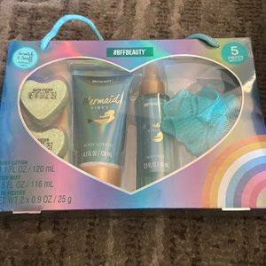 Mermaid bath and body set and unicorn bath set both sets sold together